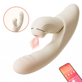 4 In 1 Thrusting Sucking Heating G-spot Vibrators