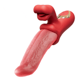 Realistic Tongue Licking Swinging G-spot Vibrator