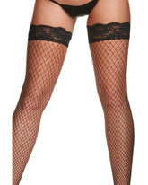 Winnie Fishnet Stockings Black, Red or White