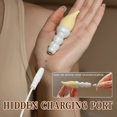 Cutie Pen Pendant Vibrator With Chain