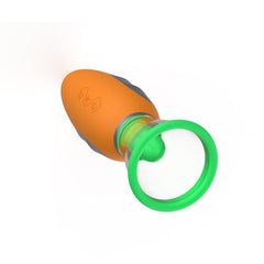 Carrot Vibration Automatic Heating Sucking Tongue Licker Pluggable