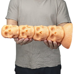 12.3 Inch Skull Giant Butt Plug Huge Dildo