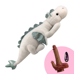 Plush Dildo Machine Thrusting Licking Dildo Machine Sex Toy With Remote Control