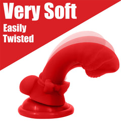 4.1‘’ AIMITEX Mini Bowknot Cute Dildo Female Masturbator