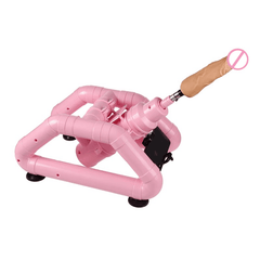 Pink Wire-controlled Telescopic Silent Dildo Machine