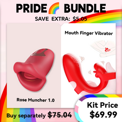 Rose Muncher 10 Biting Vibrating Modes Stimulate Nipple Clitoral Women Vibrator