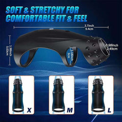 10 Vibrating Cock Ring G-spot Stimulator With Remote Control