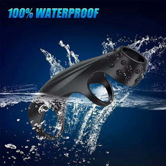 10 Vibrating Cock Ring G-spot Stimulator With Remote Control