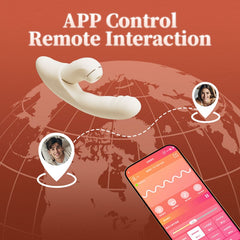 4 In 1 Thrusting Sucking Heating G-spot Vibrators