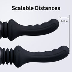 Dark Knight - 13.39In Powerful Vibrating Auto Thrusting Dildo Machine