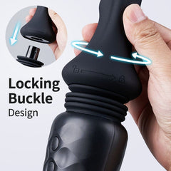 Dark Knight - 13.39In Powerful Vibrating Auto Thrusting Dildo Machine