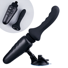 Dark Knight - 13.39In Powerful Vibrating Auto Thrusting Dildo Machine
