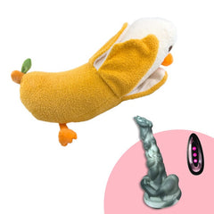 Plush Dildo Machine Thrusting Licking Dildo Machine Sex Toy With Remote Control