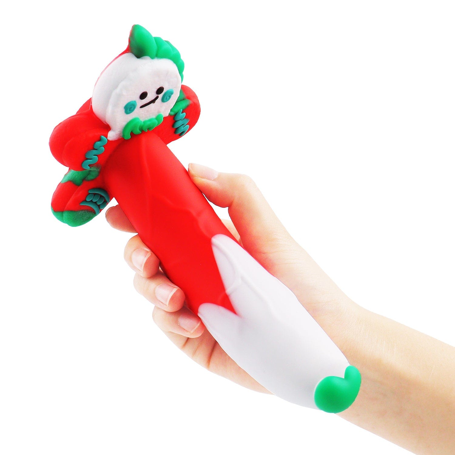 7.08‘’ AIMITEX Gingerbread Man Dildo Suction Cup Manual Masturbator