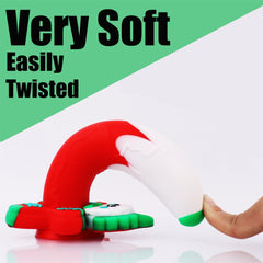 7.08‘’ AIMITEX Gingerbread Man Dildo Suction Cup Manual Masturbator