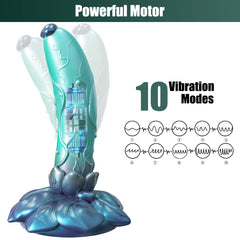 6.3‘’ AIMITEX Rose Silicone Dildo Anal Plug Alien Cute Penis