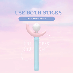 Princess and Rose Truncheon Vibrator Detachable Adult Toys