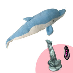 Plush Dildo Machine Thrusting Licking Dildo Machine Sex Toy With Remote Control