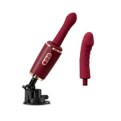 Honey 7 Thrusting Heating Sex Machine Vibrator with Sucker
