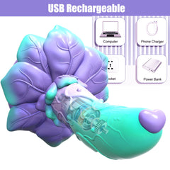 6.3‘’ AIMITEX Rose Silicone Dildo Anal Plug Alien Cute Penis