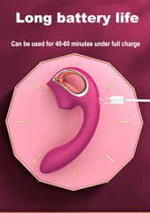 Fashion Masturbation G-spot Stick Sucking Vibrating Stick