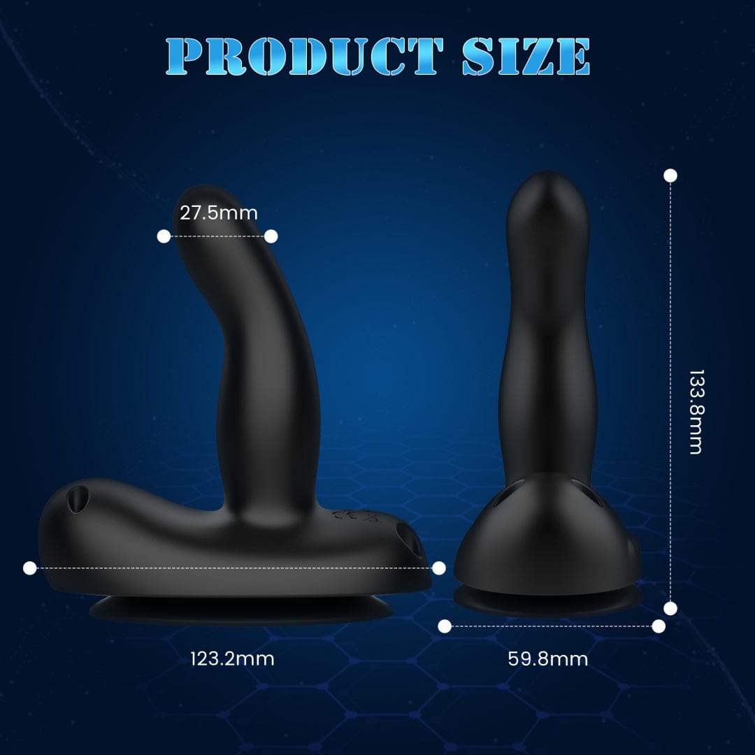 5.27‘’ Mini Saddle G Spot Prostate Vibrator With Suction Cup & Panty