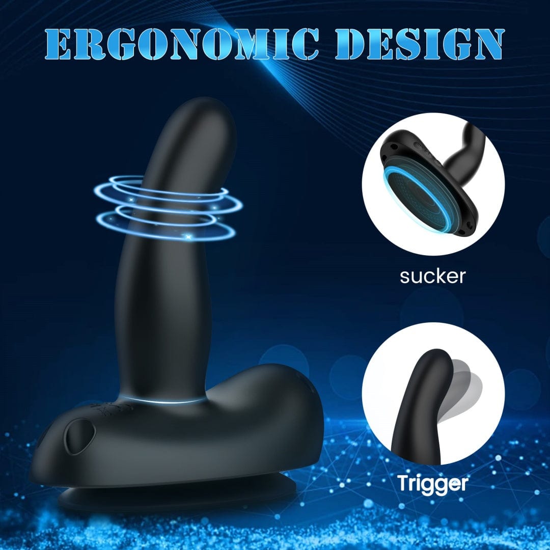 5.27‘’ Mini Saddle G Spot Prostate Vibrator With Suction Cup & Panty