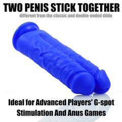 7.8‘’ AIMITEX Colorful double-dildo silicone dildo adult sex toy