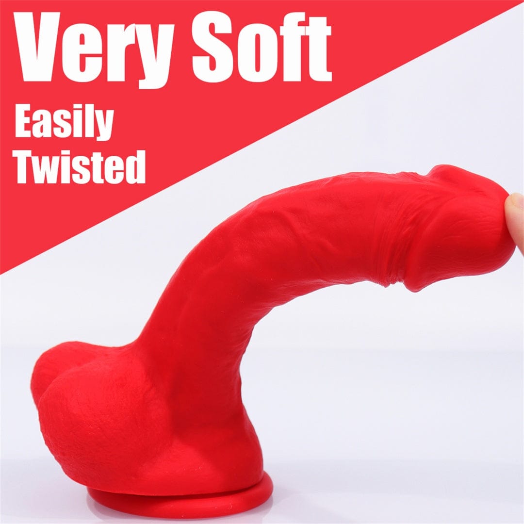 5.9‘’ AIMITEX five colors long silicone dildo