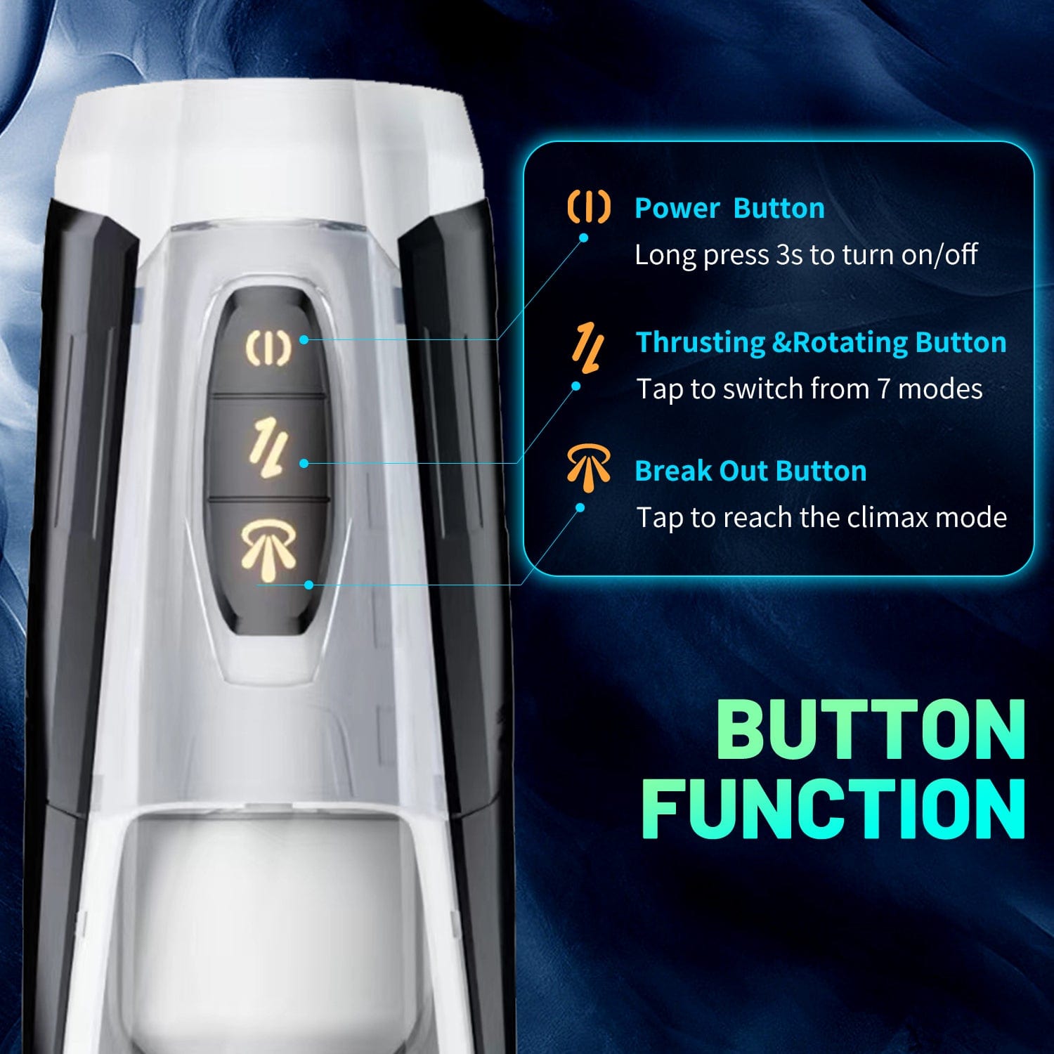 Mecha Warrior Fully Automatic Aircraft Cup Telescopic Sucking Masturbation