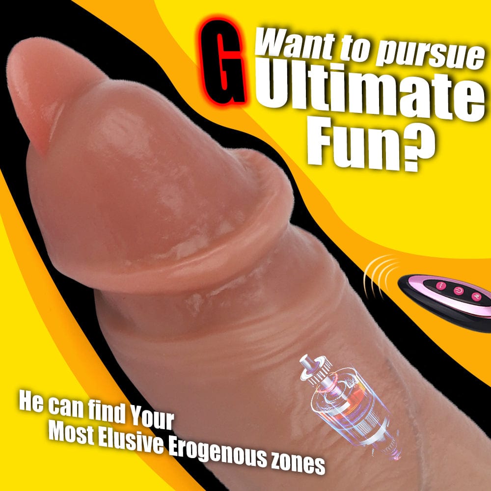 6.69‘’ Tongue Dick Strong Suction Cup Realistic Big Size Penis