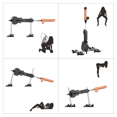 ZSEX Upgraded 523 Auto Thrusting Sex Machine Masturbation With Dildo