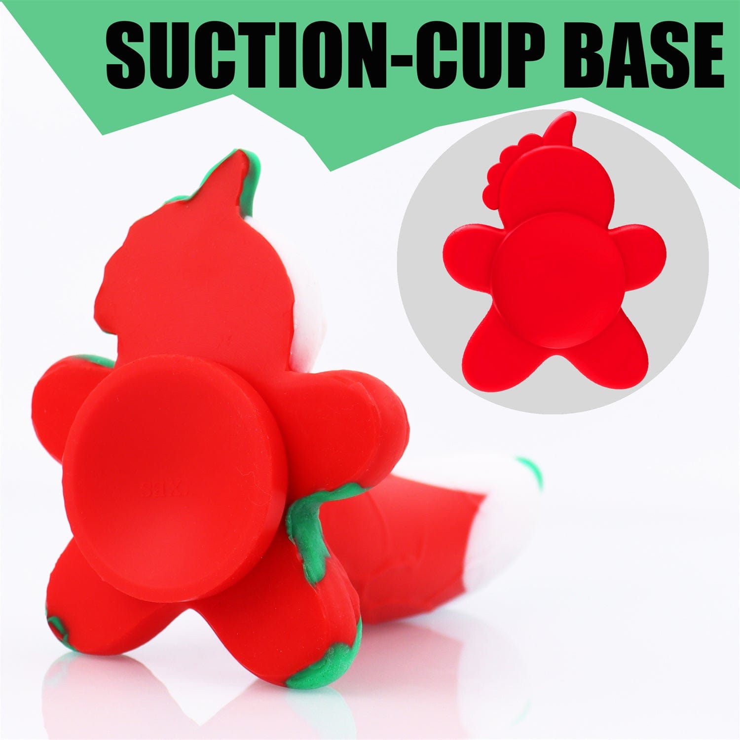 7.08‘’ AIMITEX Gingerbread Man Dildo Suction Cup Manual Masturbator