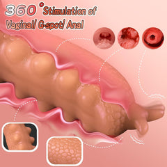9.06‘’ Thrusting Monster Snail Dildo Vibrator with 3 Thrusting & 9 Vibrating Modes