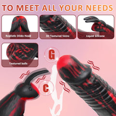 8.26In Rabbit Thrusting Rotation Non-Realistic Dildo Clit G-Spot Vibrator