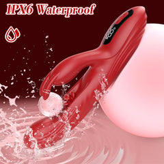 3 In 1 Rabbit Flapping G Spot Vibrator