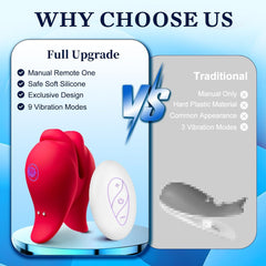 Mouth-shaped Nipple Clamps Stimulator with APP Remote Control