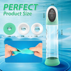 Penis Enlargement Extend Pump Water Massage Cup For Male Masturbation