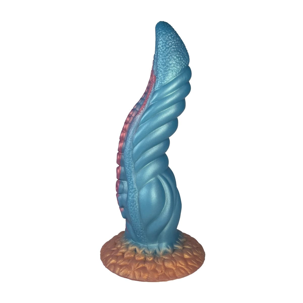 6.69‘’ Ocean Blue Octopus Tentacle Silicone Anal Dilator Fantasy Dildo