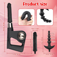 Handheld Multi Function Thrusting Vibration Dildo Machine