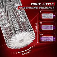 Manual Suction Penis Sleeve Blowjob Male Masturbators with 15 Extruded Beads