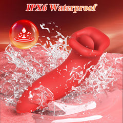 Rose Muncher - handheld Clitoral Vibrator for Oral Sex Pleasure