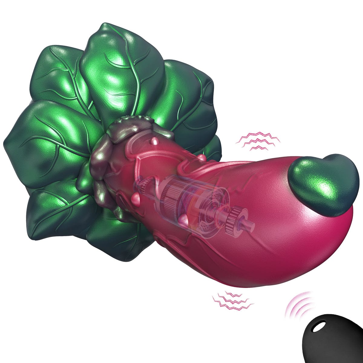 6.3‘’ AIMITEX Rose Silicone Dildo Anal Plug Alien Cute Penis