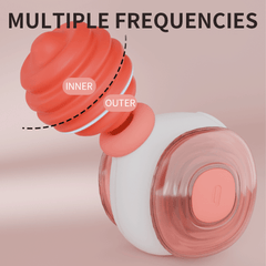 Pressure Sensitive Suction Clitoral Stimulation Vibrator