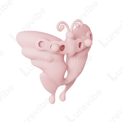 Butterfly Invisible Wearable Nipple Clamp Vibrator