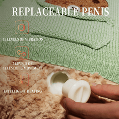 Teddy Bear Type Plush Sex Machine App Control