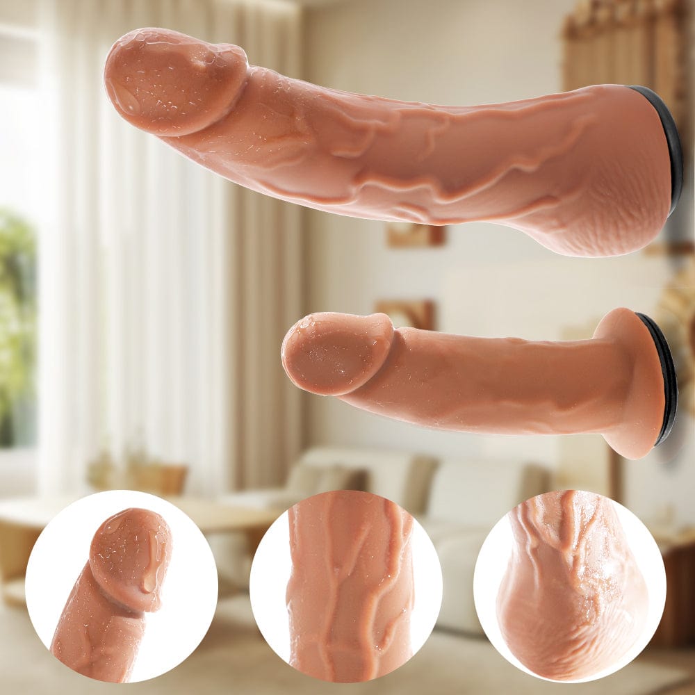 6.69‘’ Yeain Wearable Double-headed Thrusting Dildo Vibrator For LGBT