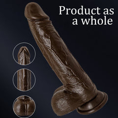 6.6‘’ Vibrating Thrusting Swing Thick Long Lifelike Dildo With Remote Control