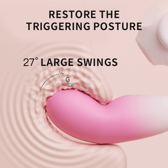 Pellegrace Pressure-sensitive Vibration & Flapping G Spot Vibrator With APP
