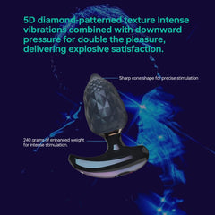 Tingon A1 Anal Luxury Massager Toy Butt Plug APP Control